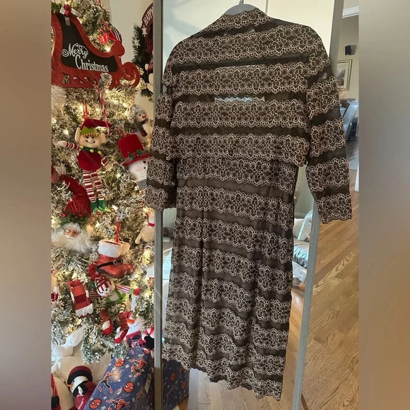 Cachet Formal Sequins Formal Dress With Shaw ‎ size 14. browng/gold - Picture 13 of 13